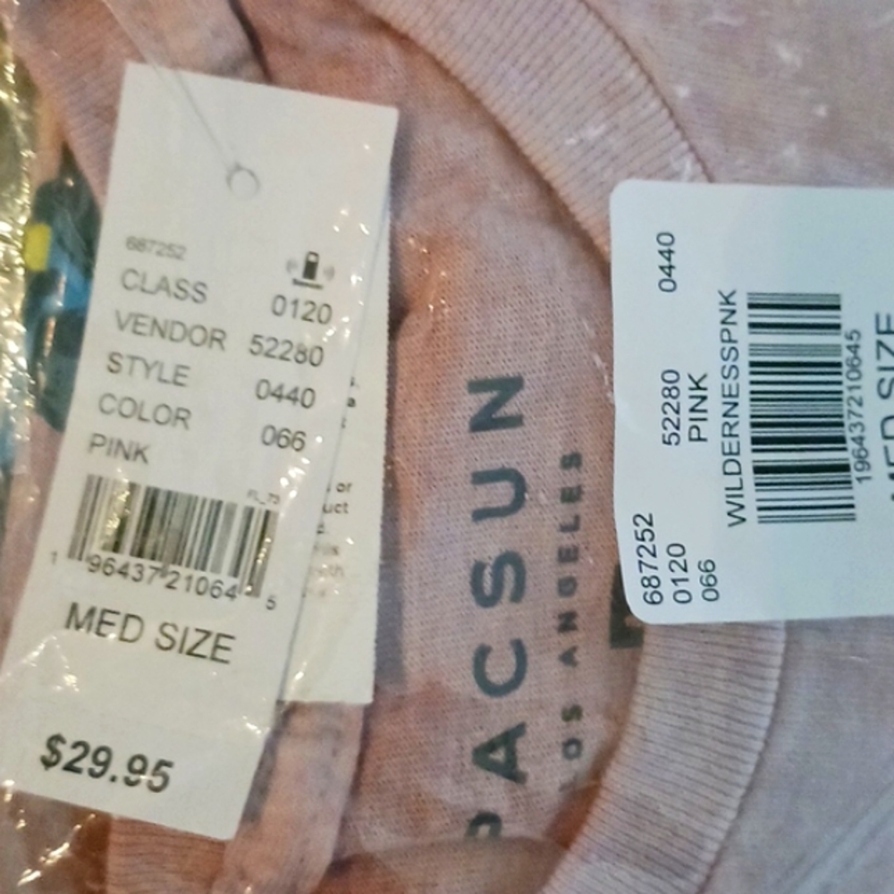 Wilderness Vintage SS T-Shirt,Various(M&L), Pink - Picture 5 of 5